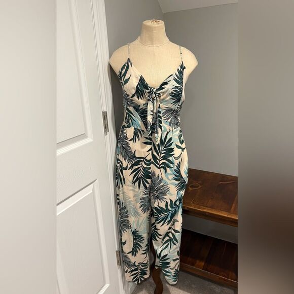 Pants - Strut & Bolt Tropical Jumpsuit Size S